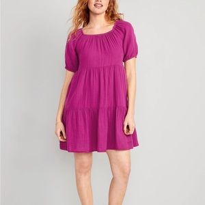 Old Navy Fuschia Dress